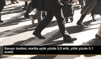 Martta Sanayi Üretim Endeksi Aylık Bazda Yüzde 55 Arttı