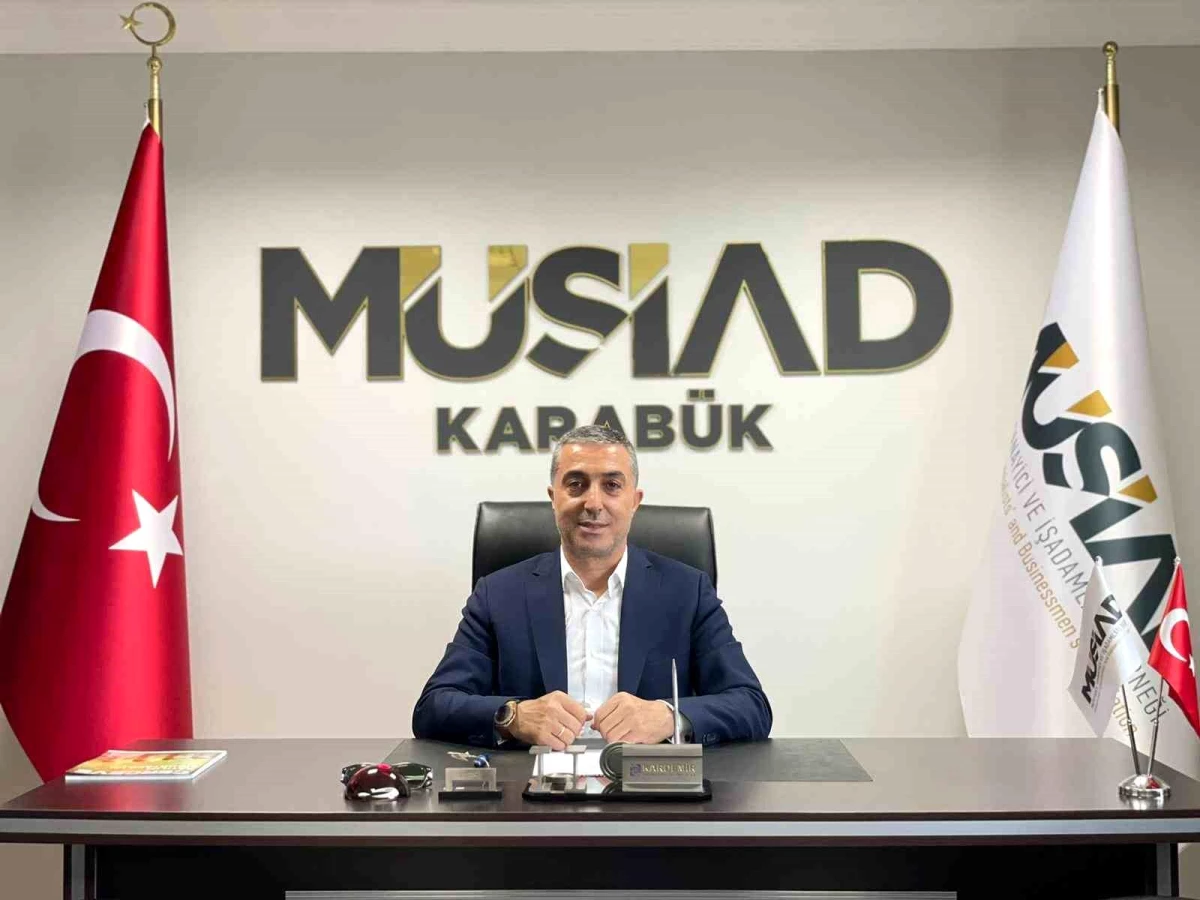 MÜSİAD Karabük Şube Lideri Cengiz Ünal’dan Cumhurbaşkanı Erdoğan’a tebrik
