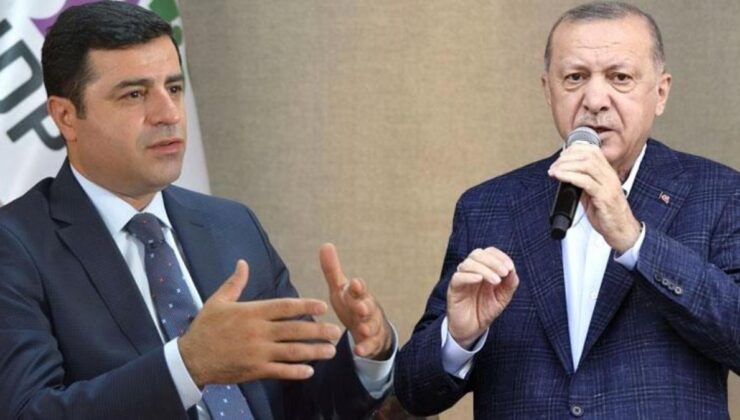 Selahattin Demirtaş, Erdoğan’ın gönderisini alıntılayarak: Çok naziksin bitanesi