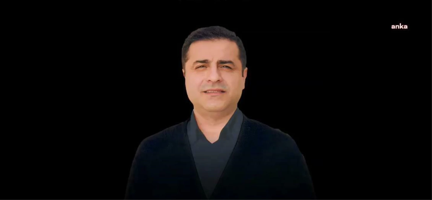 Selahattin Demirtaş’tan Cumhurbaşkanı Erdoğan’ın balkon konuşması hakkında açıklama