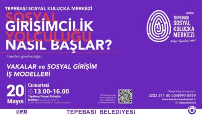 Tepebaşı Toplumsal Kuluçka Merkezi’nde ‘Sosyal Girişimcilik Seyahati Nasıl Başlar’ aktifliği düzenlenecek