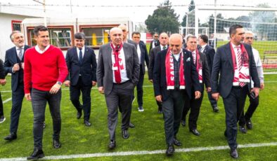 TFF Lideri Mehmet Büyükekşi Samsunspor Tesislerini Gezdi