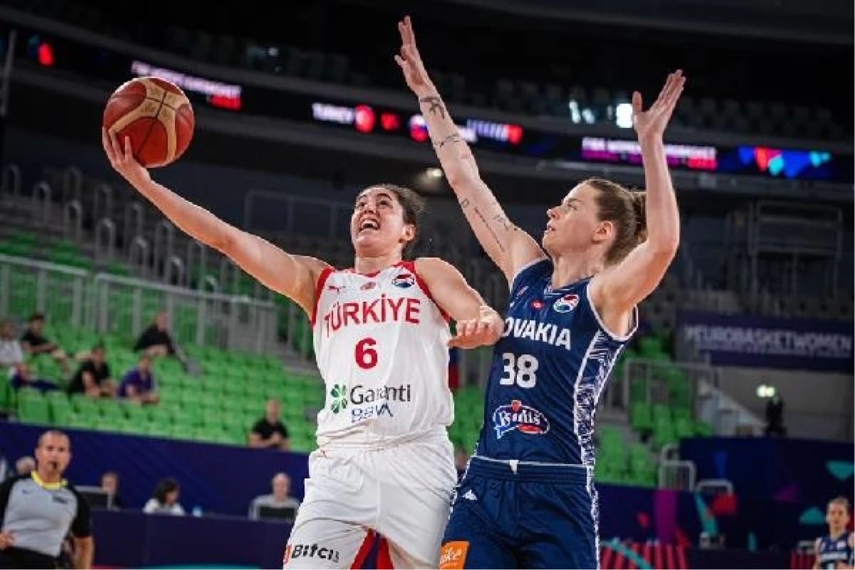 A Ulusal Bayan Basketbol Ekibi, Slovakya’ya mağlup olarak turnuvaya veda etti