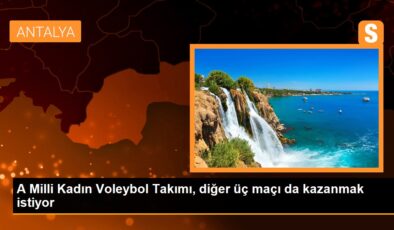 A Ulusal Bayan Voleybol Kadrosu, başka üç maçı da kazanmak istiyor