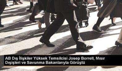 AB Dış Münasebetler Yüksek Temsilcisi Borrell, Mısır Dışişleri ve Savunma Bakanlarıyla Görüştü