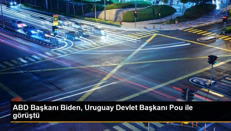 ABD Lideri Biden, Uruguay Devlet Lideri Pou ile görüştü