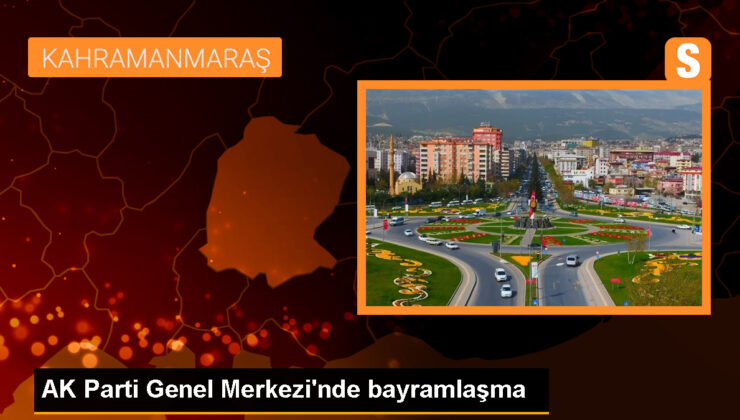 AK Parti Genel Merkezi’nde bayramlaşma