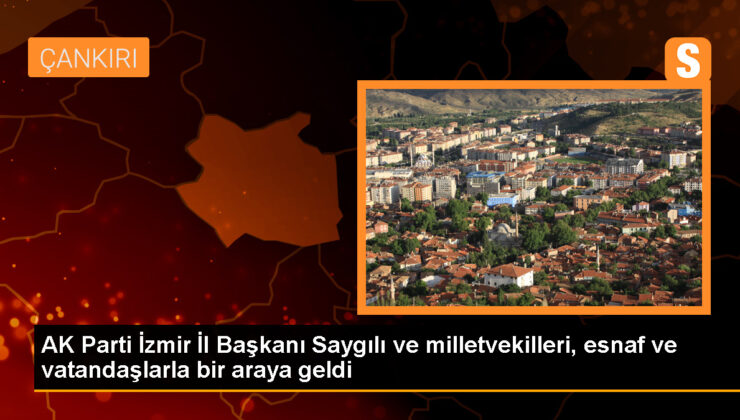 AK Parti İzmir Vilayet Lideri Bilal Saygılı ve Milletvekilleri Bayramlaştı