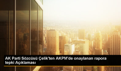 AK Parti Sözcüsü Çelik, AKPM’de onaylanan raporu kınadı