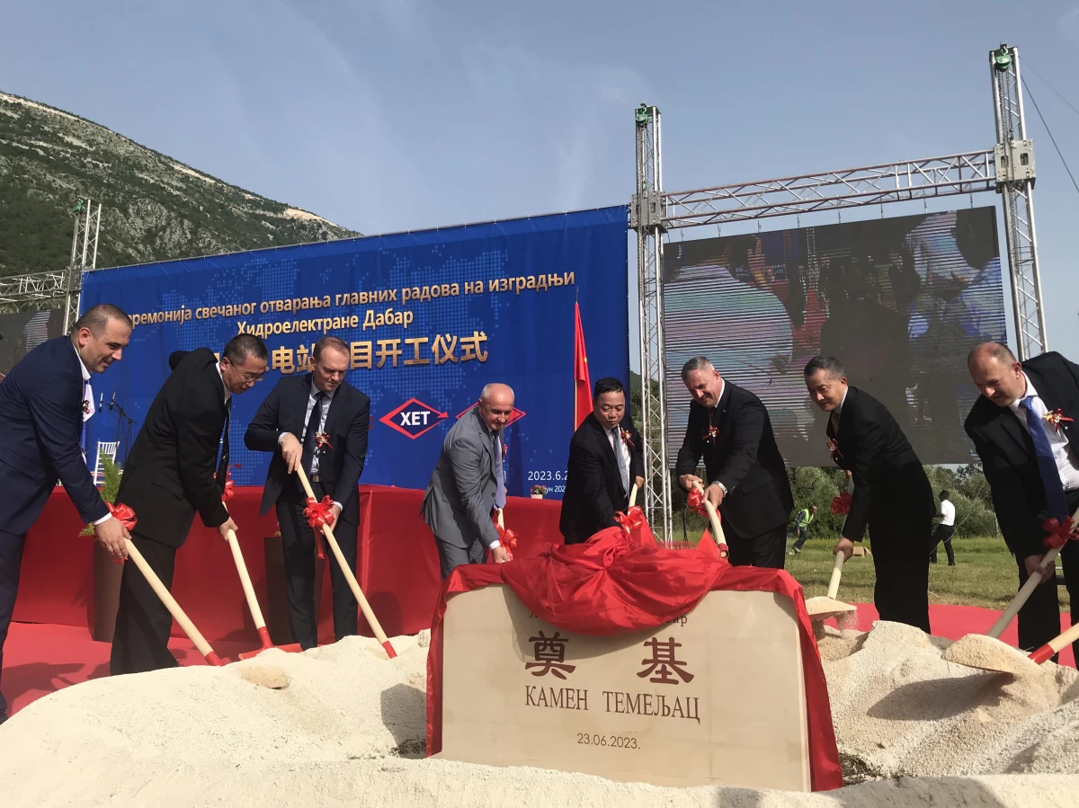 Bosna Hersek’te Çinli İşletmelerin Üstlendiği En Büyük Hidroelektrik Projesi İçin Temel Atıldı