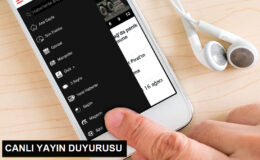 CANLI YAYIN DUYURUSU