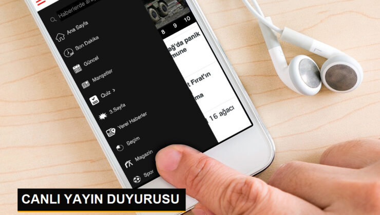 CANLI YAYIN DUYURUSU