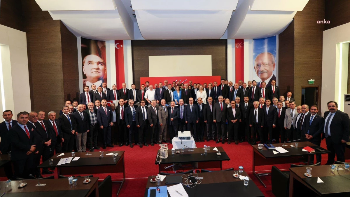 CHP Vilayet Liderleri Genel Lider Kılıçdaroğlu ile Toplandı
