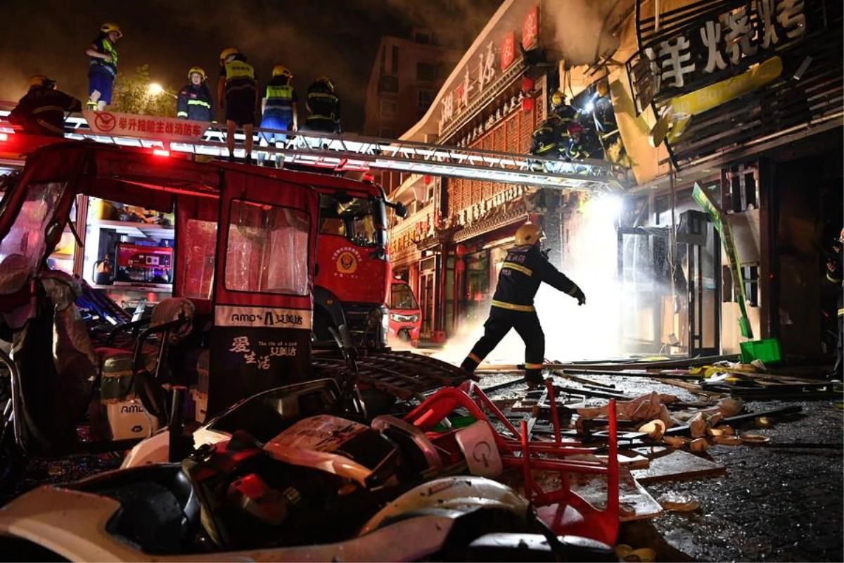 Çin’de Restoran Patlamasında Yaralananlar Süratle Güzelleşiyor