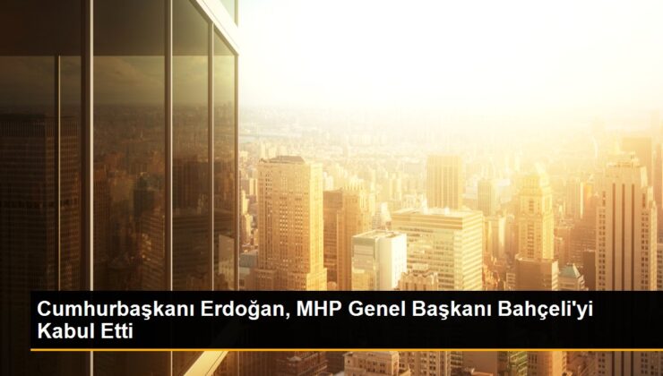 Cumhurbaşkanı Erdoğan, MHP Genel Lideri Bahçeli’yi Kabul Etti