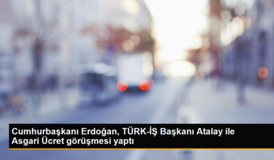Cumhurbaşkanı Erdoğan, TÜRK-İŞ Lideri Atalay ile Taban Fiyat görüşmesi yaptı