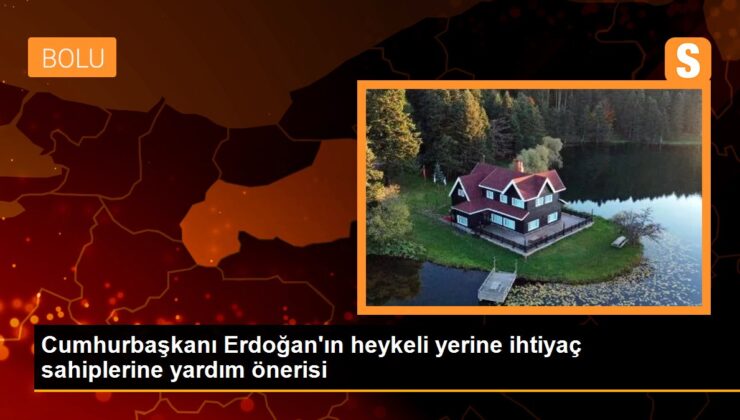 Cumhurbaşkanlığı, Bolu Belediyesinin Erdoğan heykeli talebini reddetti
