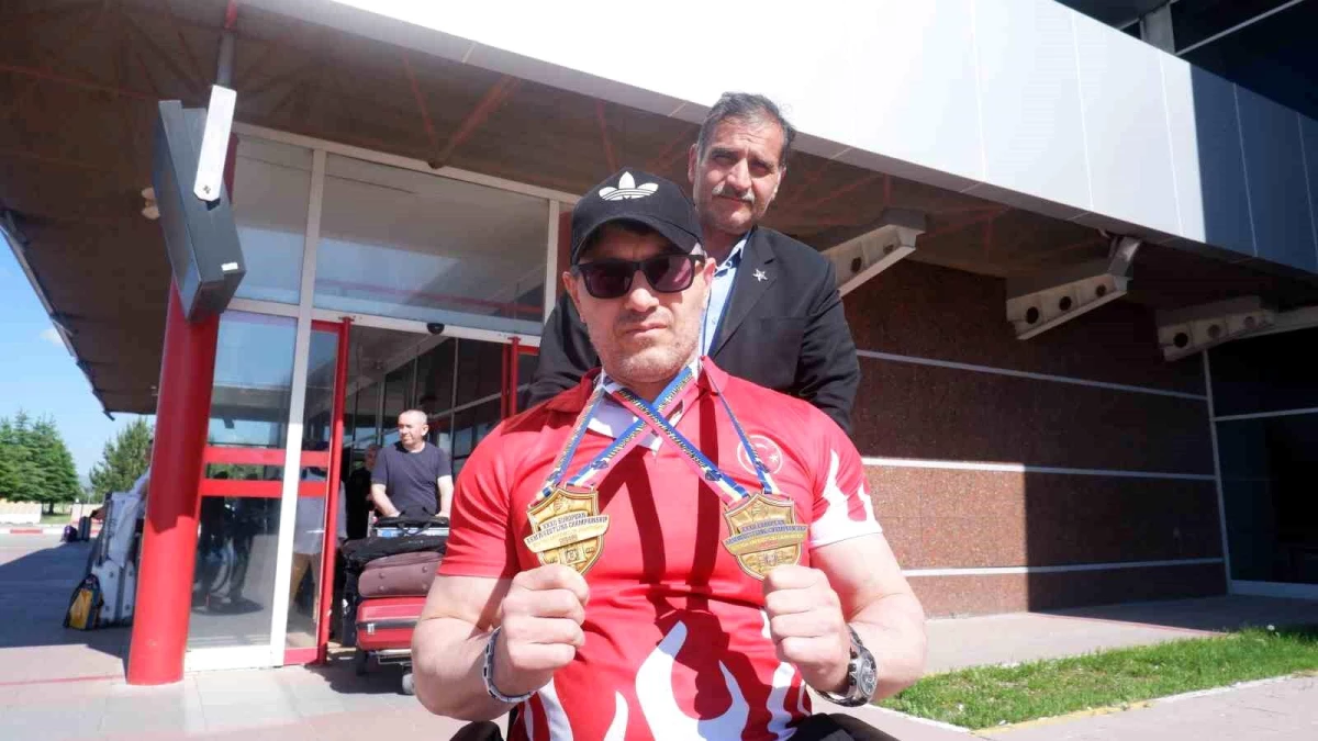 Engelli Bilek Güreşçisi Gökhan Seven, Avrupa Şampiyonu Oldu