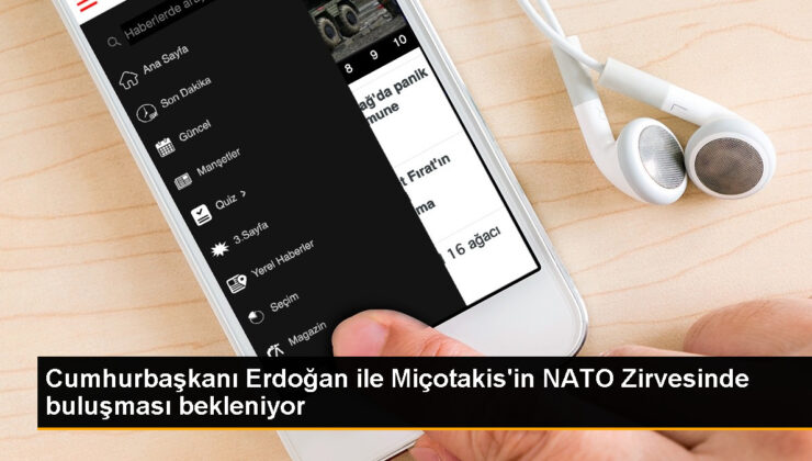 Erdoğan ve Miçotakis NATO Tepesinde Buluşacak