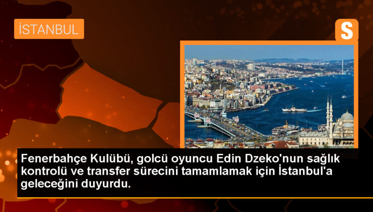 Fenerbahçe Kulübü, golcü oyuncu Edin Dzeko’nun sıhhat denetimi ve transfer sürecini tamamlamak için İstanbul’a geleceğini duyurdu.