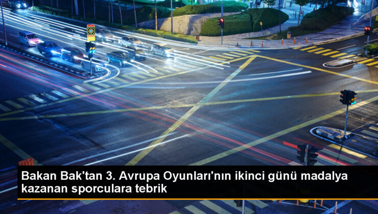 Gençlik ve Spor Bakanı Osman Aşkın Bak, Avrupa Oyunları’nda madalya kazanan ulusal atletleri kutladı