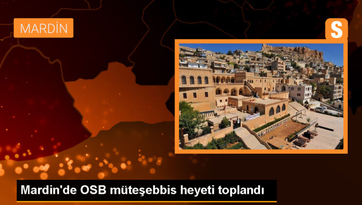 Mardin 1. OSB Müteşebbis Heyeti Vali Demirtaş Başkanlığında Toplandı