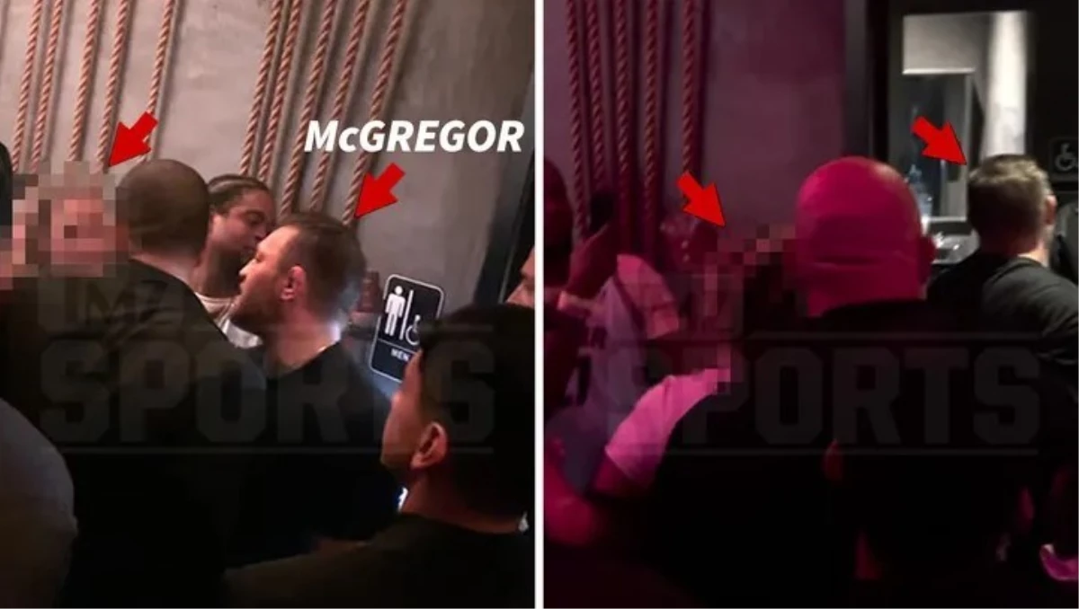 McGregor’un kendisini tecavüzle suçlayan bayanı tuvalete götürdüğü ana ilişkin görüntü ortaya çıktı