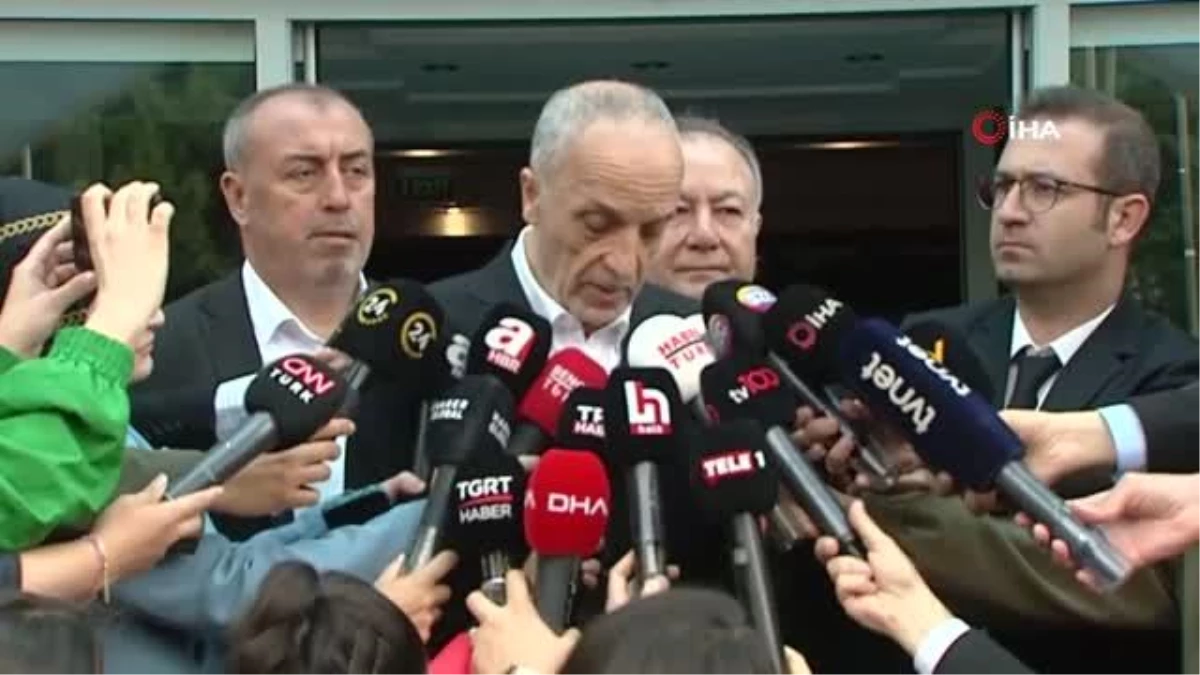 Türk-İŞ Lideri Genel Lideri Ergün Atalay: “Bugünün koşullarında yapılması gereken buydu bunu yaptık”