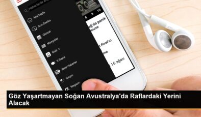 Avustralya’da Göz Yaşartmayan Soğan Satışa Sunulacak