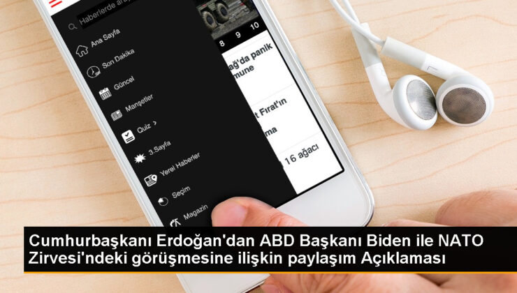 Cumhurbaşkanı Erdoğan, ABD Lideri Biden ile görüşmesini kıymetlendirdi