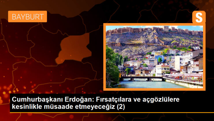 Cumhurbaşkanı Erdoğan: Fırsatçılara ve açgözlülere katiyetle müsaade etmeyeceğiz (2)