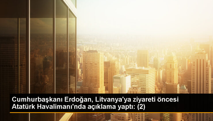 Cumhurbaşkanı Erdoğan: Türkiye’nin AB önünü açın, biz de başka ülkelerin önünü açalım