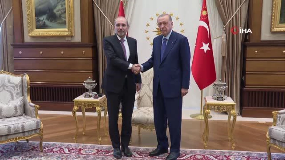 Cumhurbaşkanı Erdoğan, Ürdün Başbakan Yardımcısı Safadi’yi kabul etti