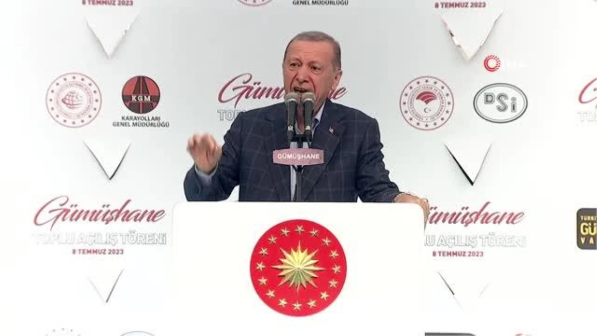 Cumhurbaşkanı Erdoğan: Zigana Tüneli’ni tamamlayıp hizmete açtık