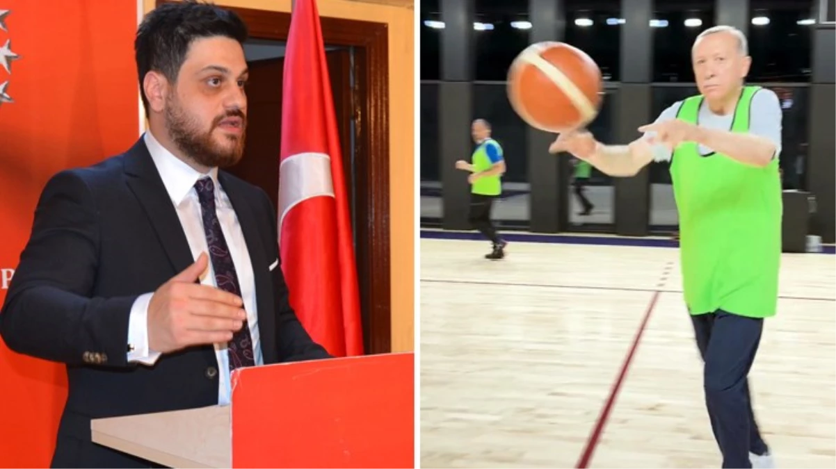 Cumhurbaşkanı Erdoğan’ın basketbol oynadığı manzaralar tartışma yarattı