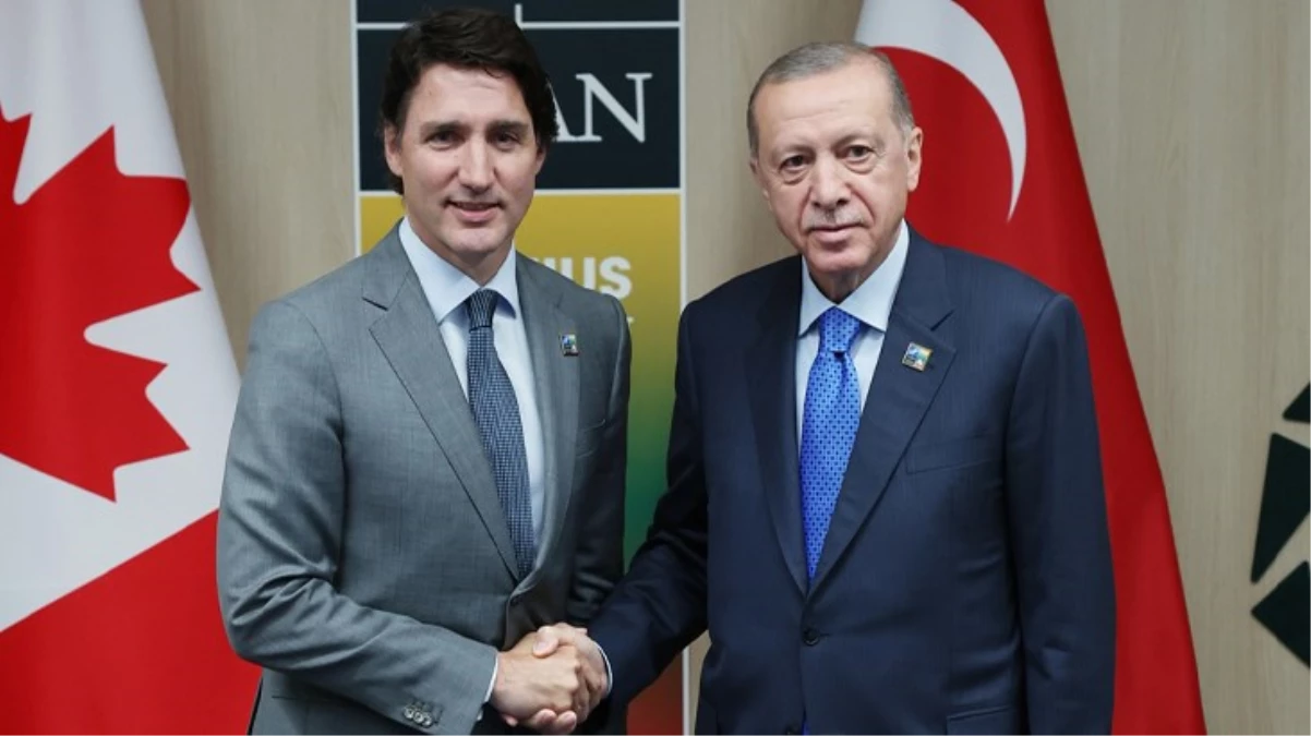 Cumhurbaşkanı Erdoğan’ın NATO temasları sürüyor! Kanada Başbakanı Trudeau ile görüştü