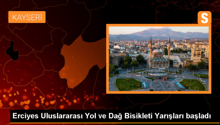 Kayseri’de Erciyes Memleketler arası Yol ve Dağ Bisikleti Yarışları Başladı