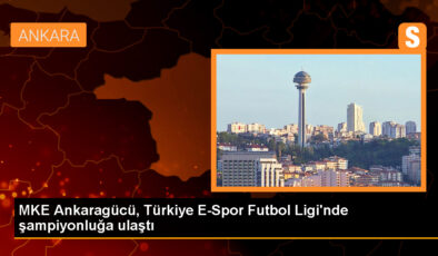 MKE Ankaragücü, Türkiye E-Spor Futbol Ligi’nde şampiyon oldu