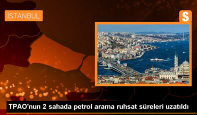 TPAO’nun İstanbul ve Tekirdağ’daki petrol arama ruhsat müddeti 2 yıl uzatıldı