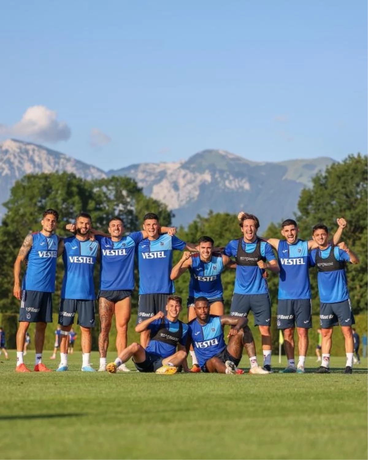 Trabzonspor, Slovenya kampında çalışmalarını sürdürdü