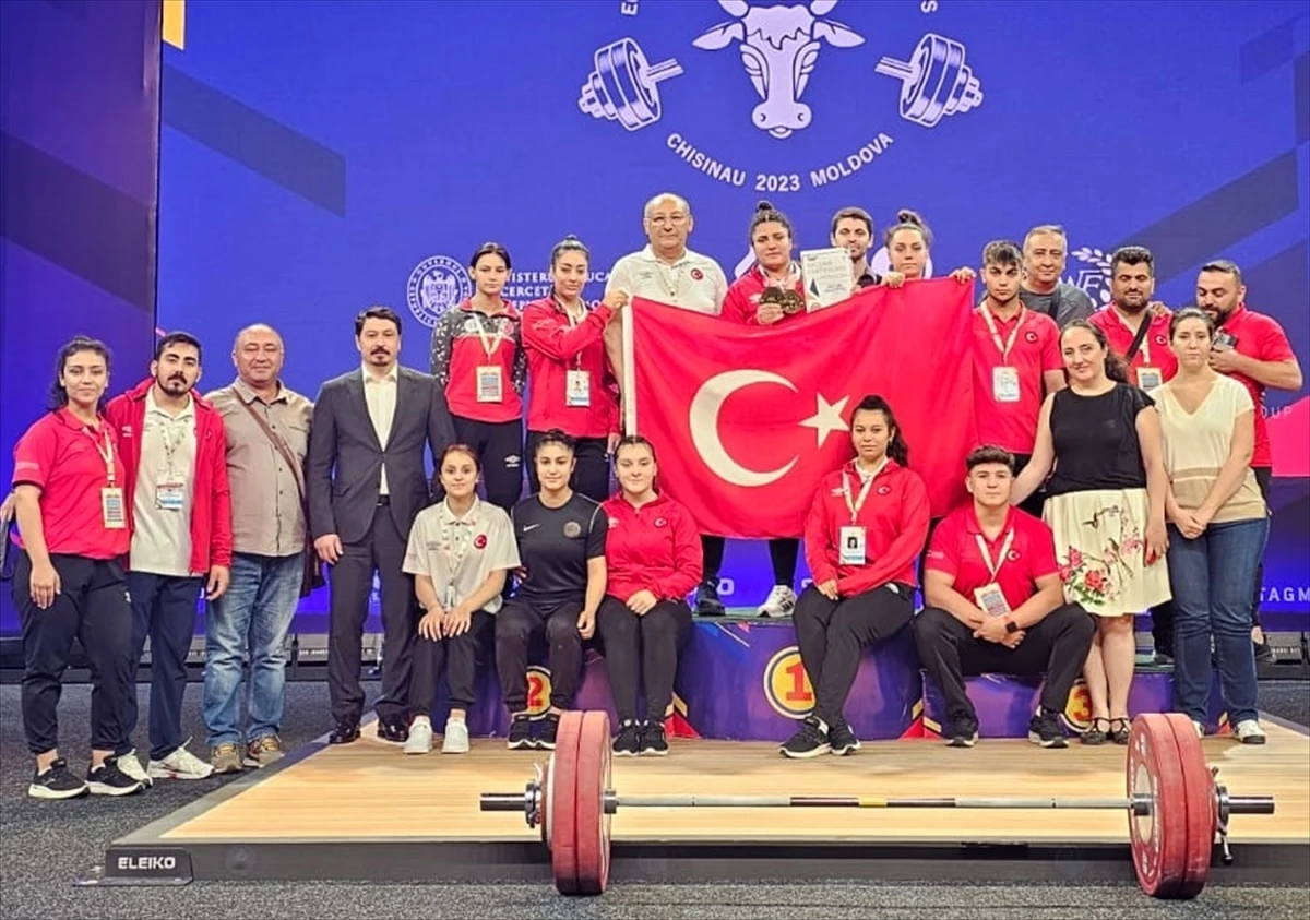 Türk Halterciler Moldova’da Avrupa Rekorları Kırdı