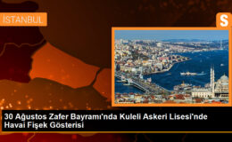 30 Ağustos Zafer Bayramı’nda Kuleli Askeri Lisesi’nde Havai Fişek Gösterisi