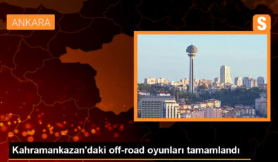 Ankara’da düzenlenen off-road oyunları sona erdi
