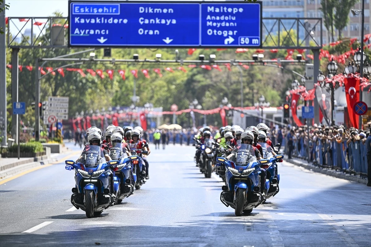 Başkentte 30 Ağustos Zafer Bayramı kutlamaları gerçekleştirildi