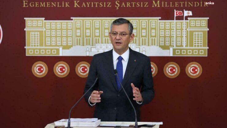 CHP Küme Lideri Özgür Özel: ‘Alkol satışıyla ilgili genelge hayat usulü ayrıştırmasıdır’