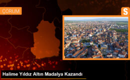 Halime Yıldız Altın Madalya Kazandı