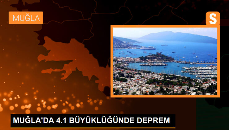 Muğla’nın Datça ilçesinde 4.1 büyüklüğünde zelzele