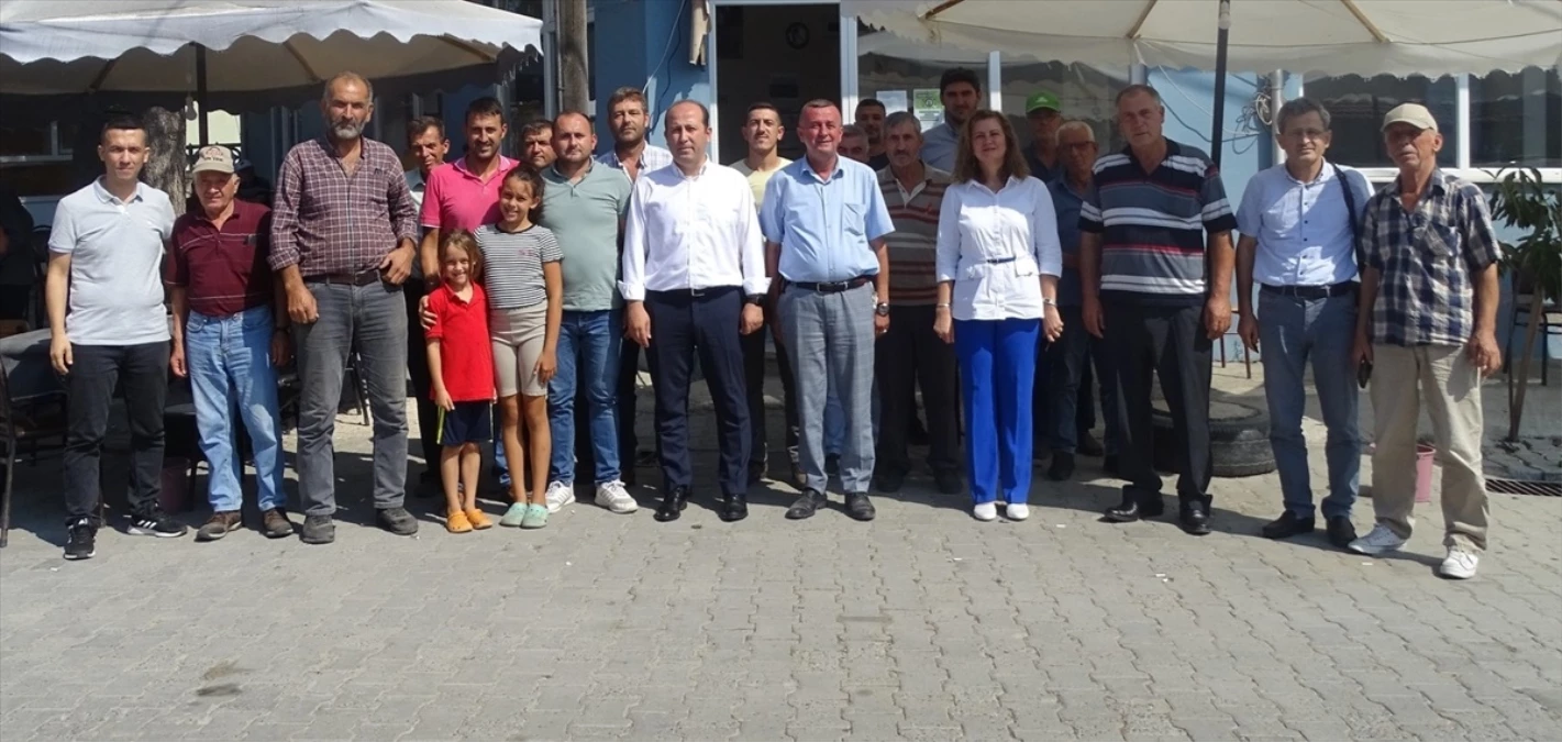 Tekirdağ Tarım ve Orman Müdürü çiftçilerle buluştu