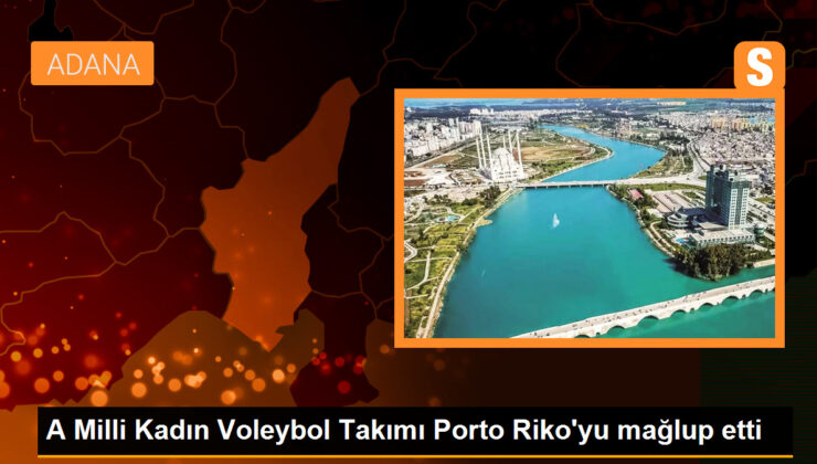 A Ulusal Bayan Voleybol Ekibi Porto Riko’yu mağlup etti