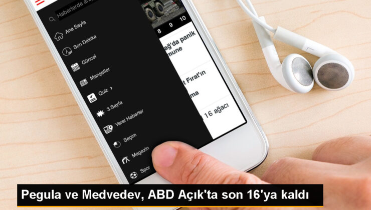 ABD Açık’ta Pegula ve Medvedev 4. tipe yükseldi